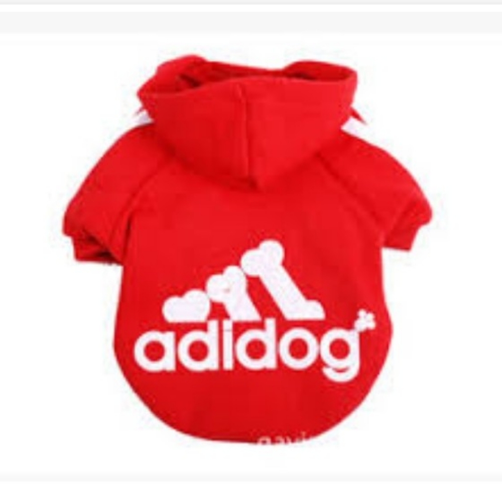 ADIDOG Red Dog Clothes/Hoodie